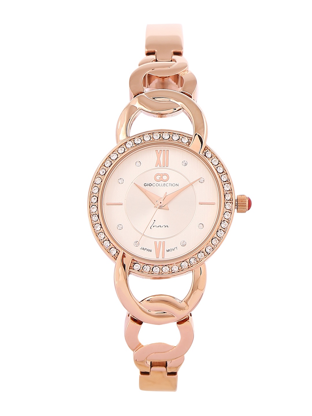 

GIO COLLECTION Women Rose Gold Analogue Watch G2133-33