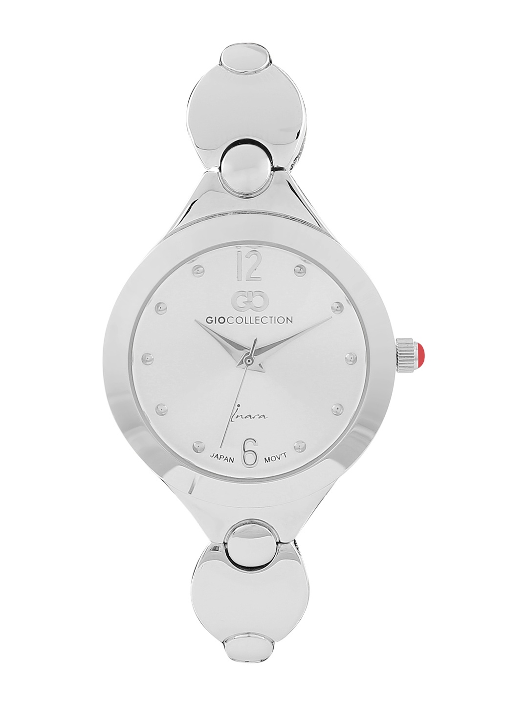 

GIO COLLECTION Women Silver-Toned Analogue Watch G2135-44