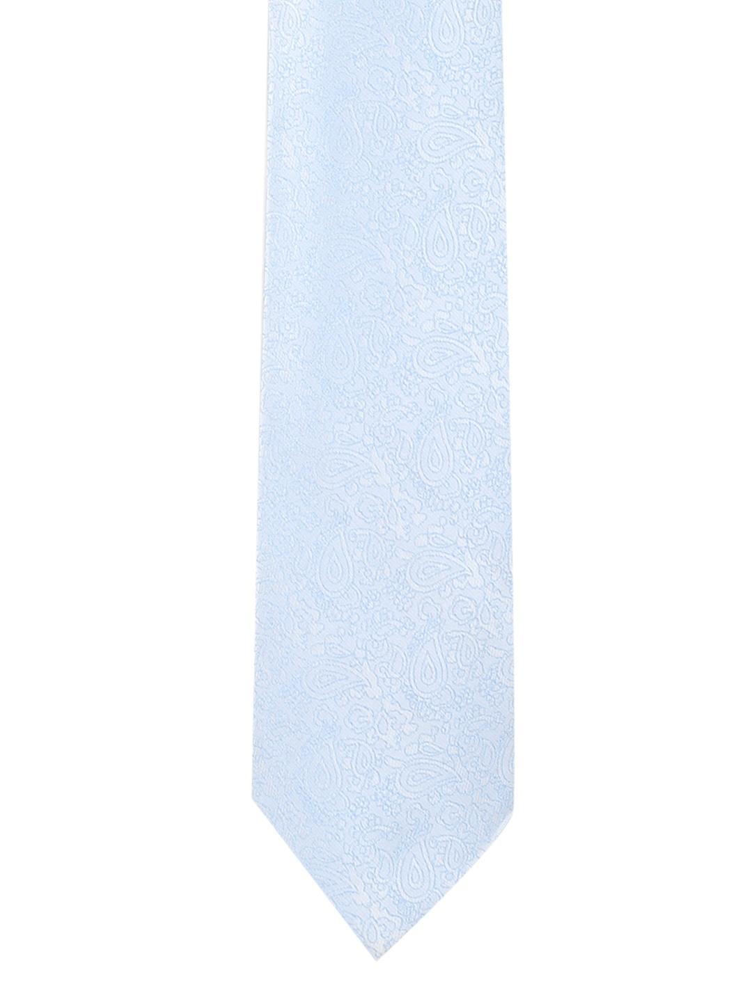 

Peter England Men Blue Woven Design Broad Tie