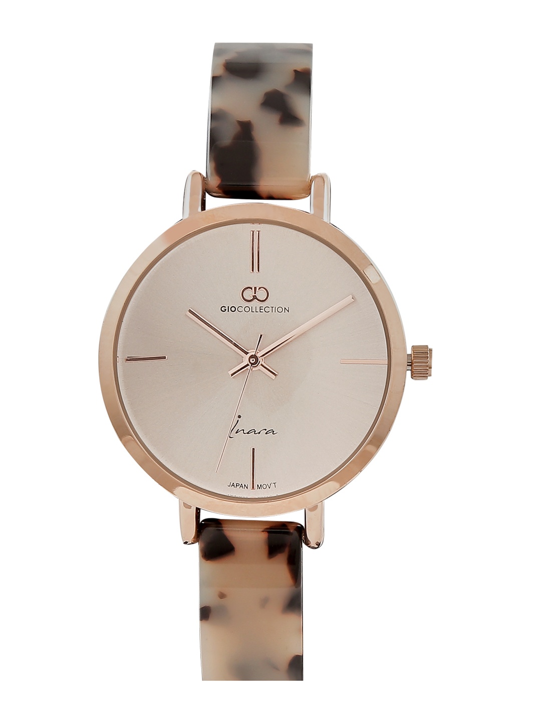 GIO COLLECTION Women Taupe Analogue Watch
