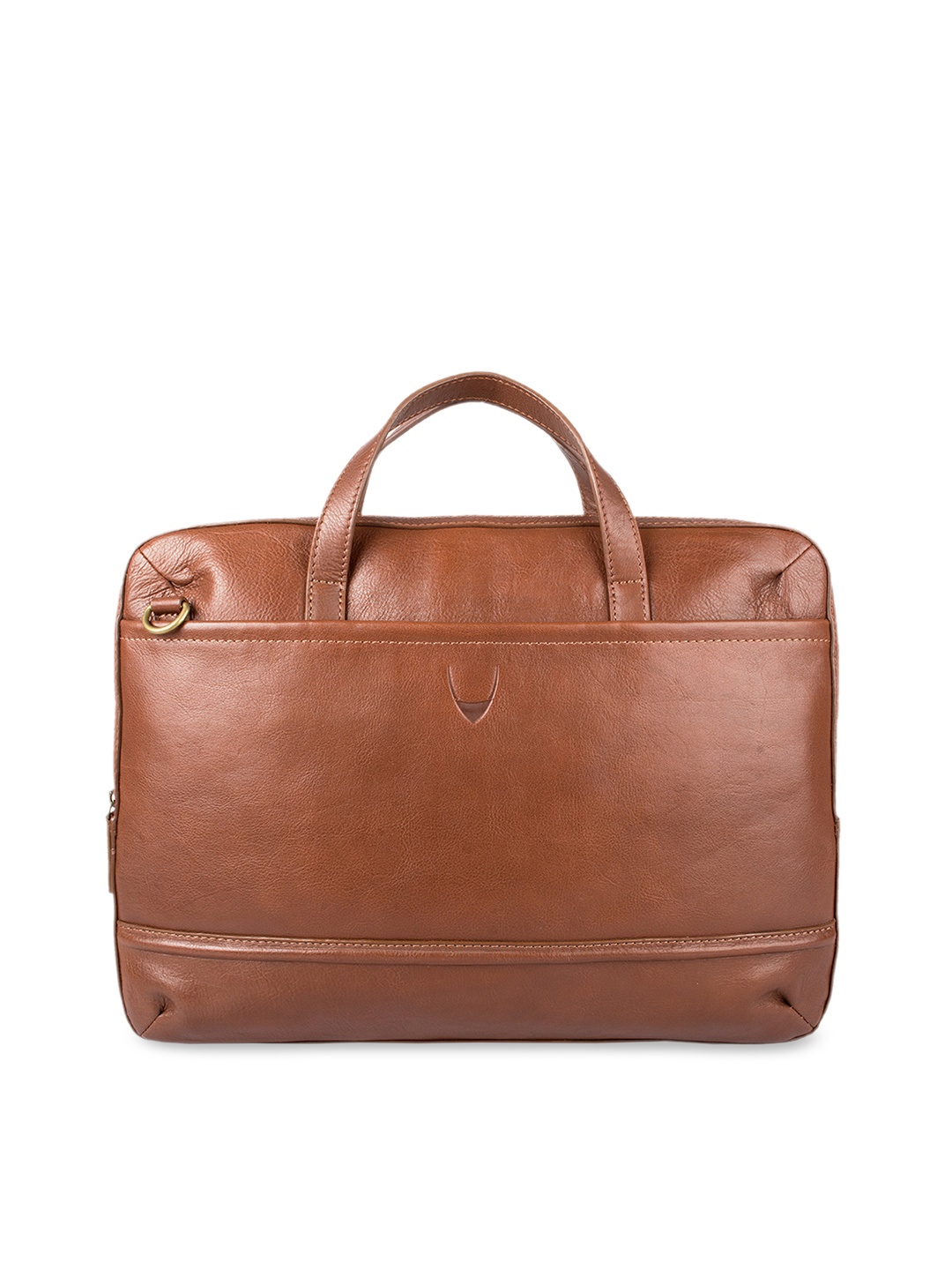 

Hidesign Men Tan Solid Laptop Bag
