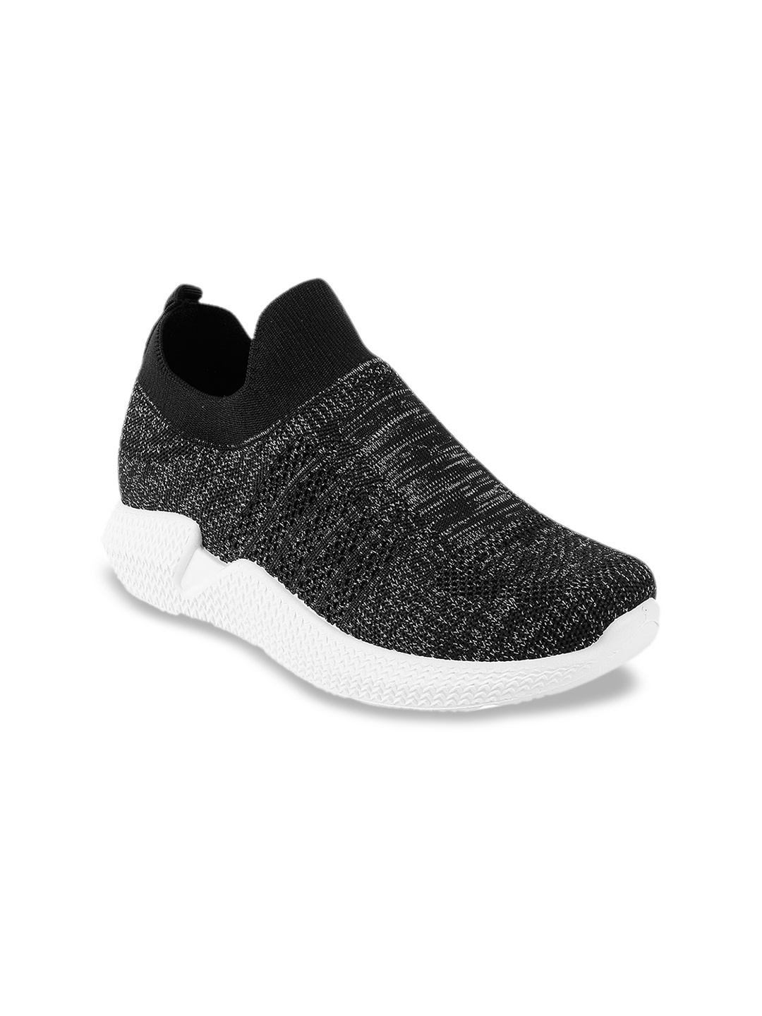 

WALKWAY by Metro Women Black Slip-On Sneakers