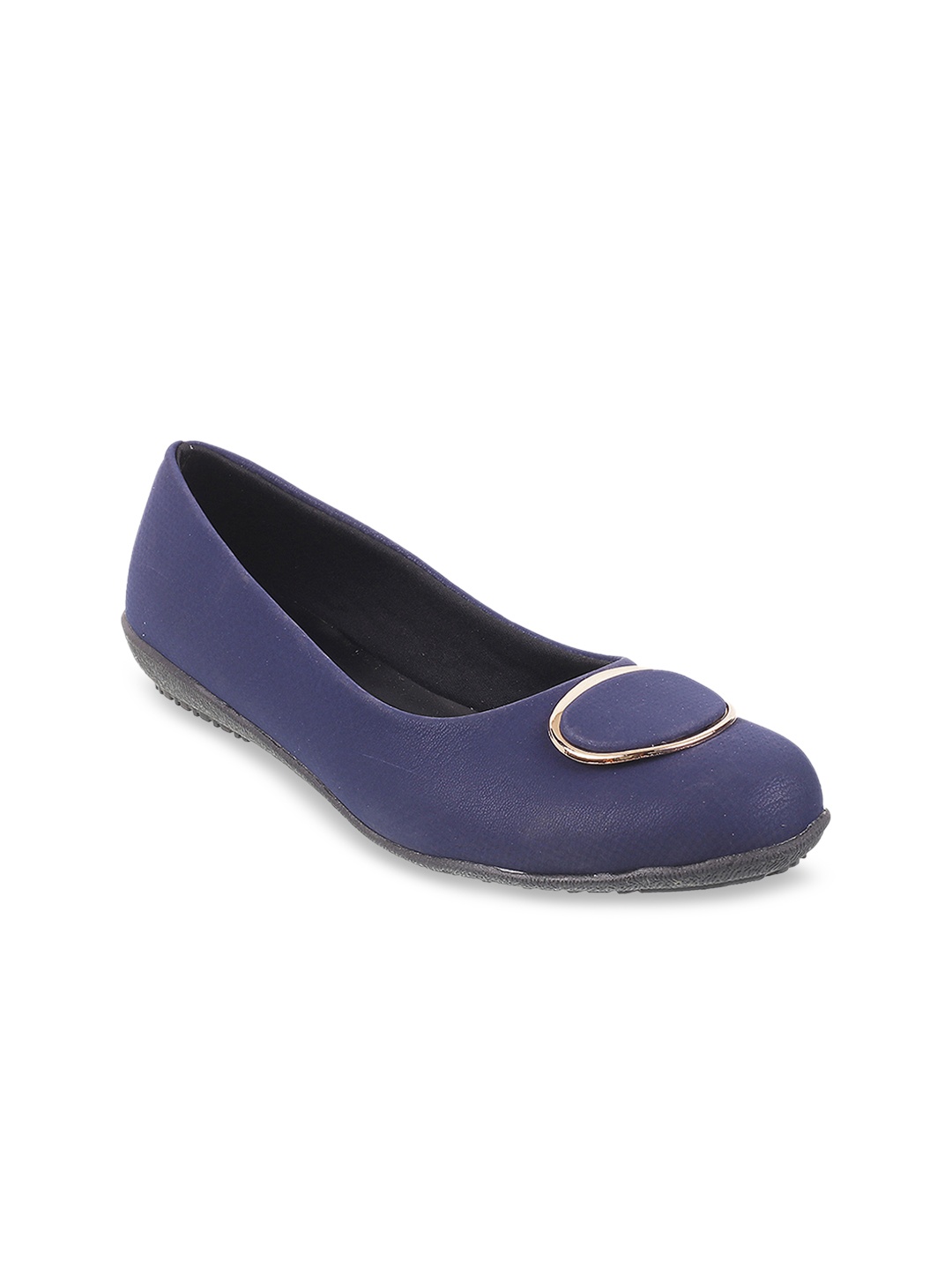 

WALKWAY by Metro Women Blue Solid Ballerinas