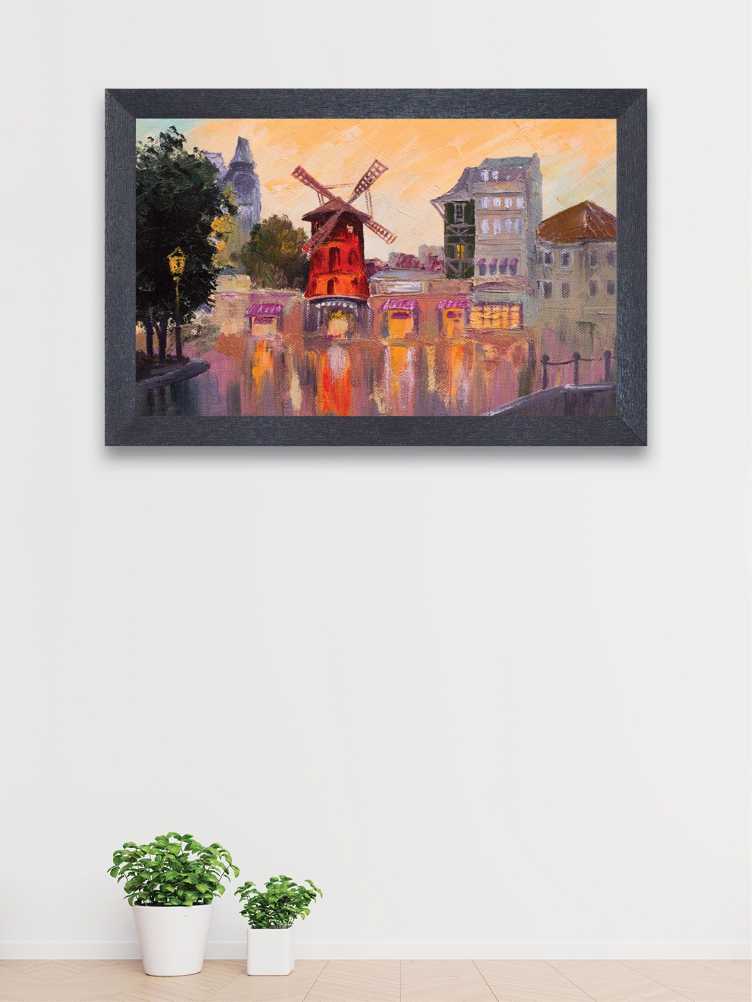 

nest ART Multicoloured Landscape Framed Painting, Multi
