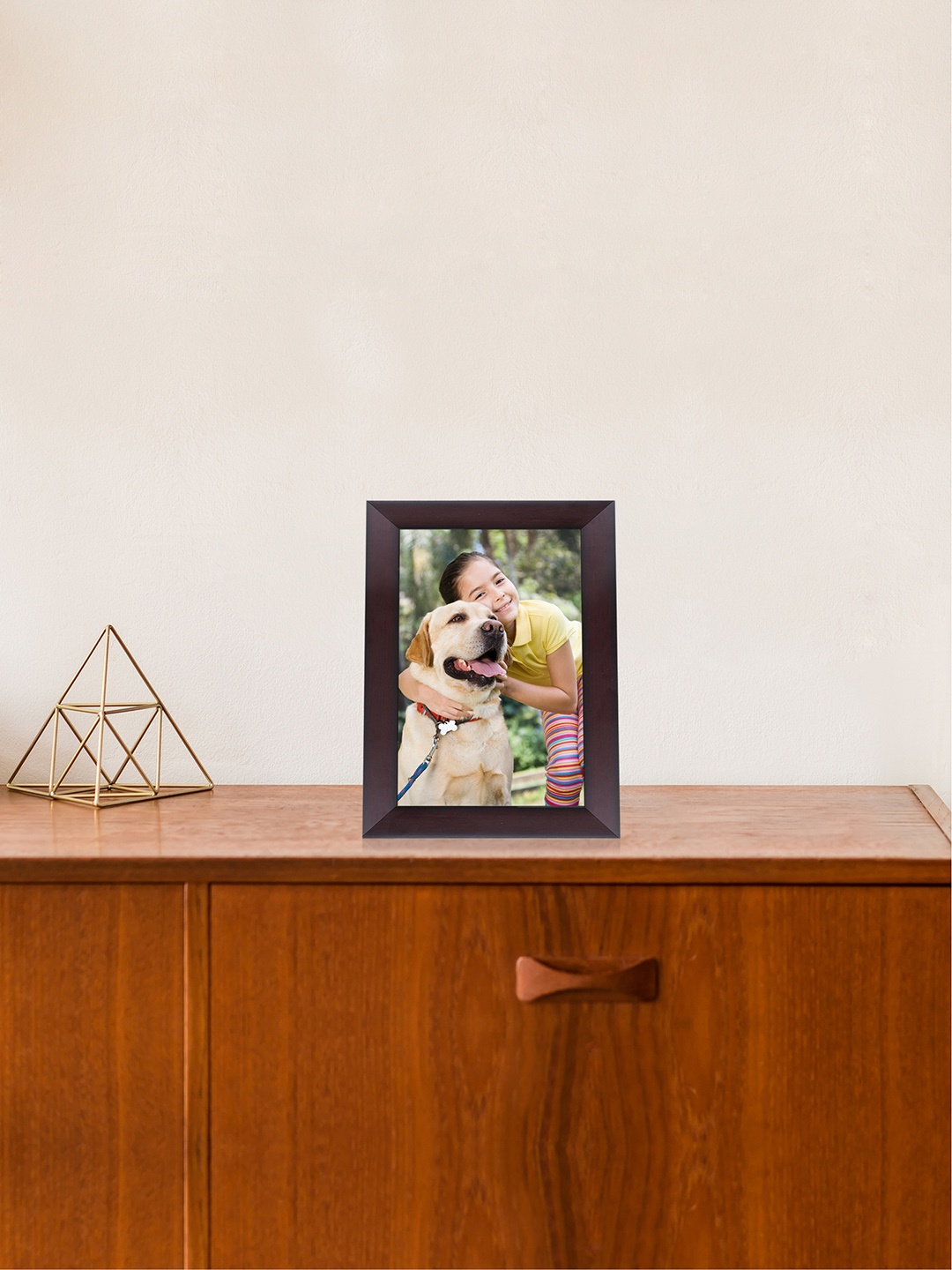 

RANDOM Coffee Brown Table-Top Photo Frame