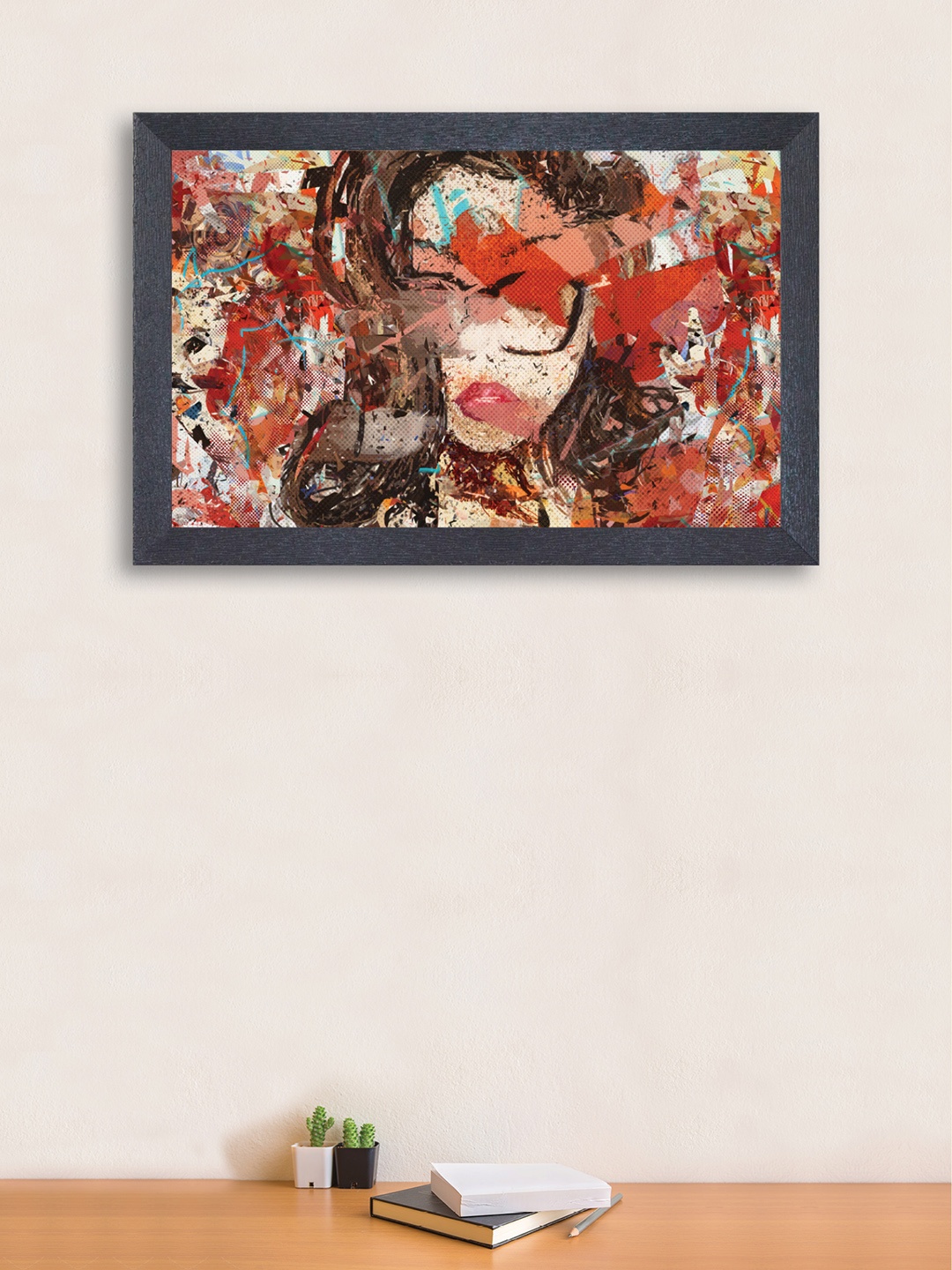 

nest ART Multicoloured Abstract Framed Painting, Multi