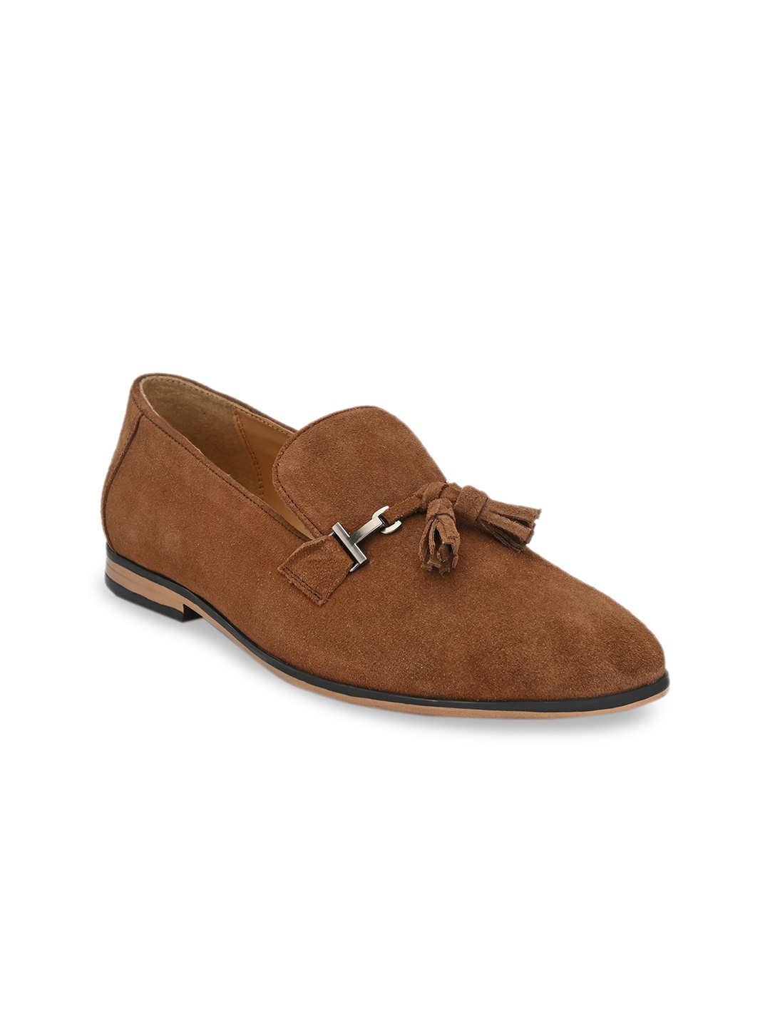 

San Frissco Men Tan Brown Loafers