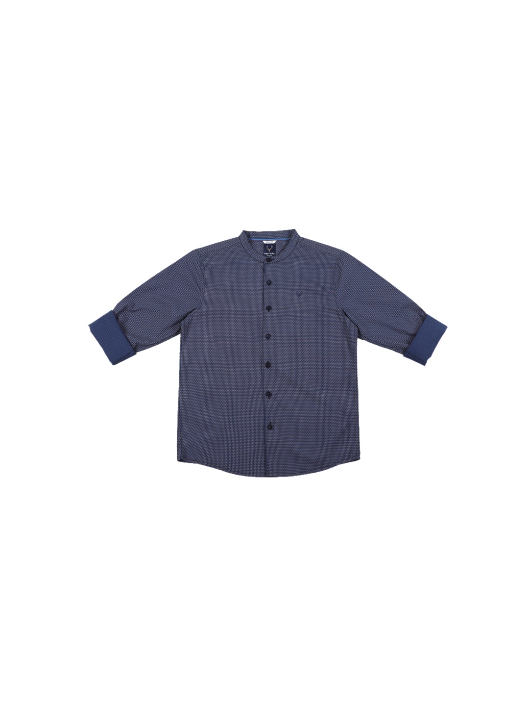 

Allen Solly Junior Boys Blue & Pink Regular Fit Printed Casual Shirt
