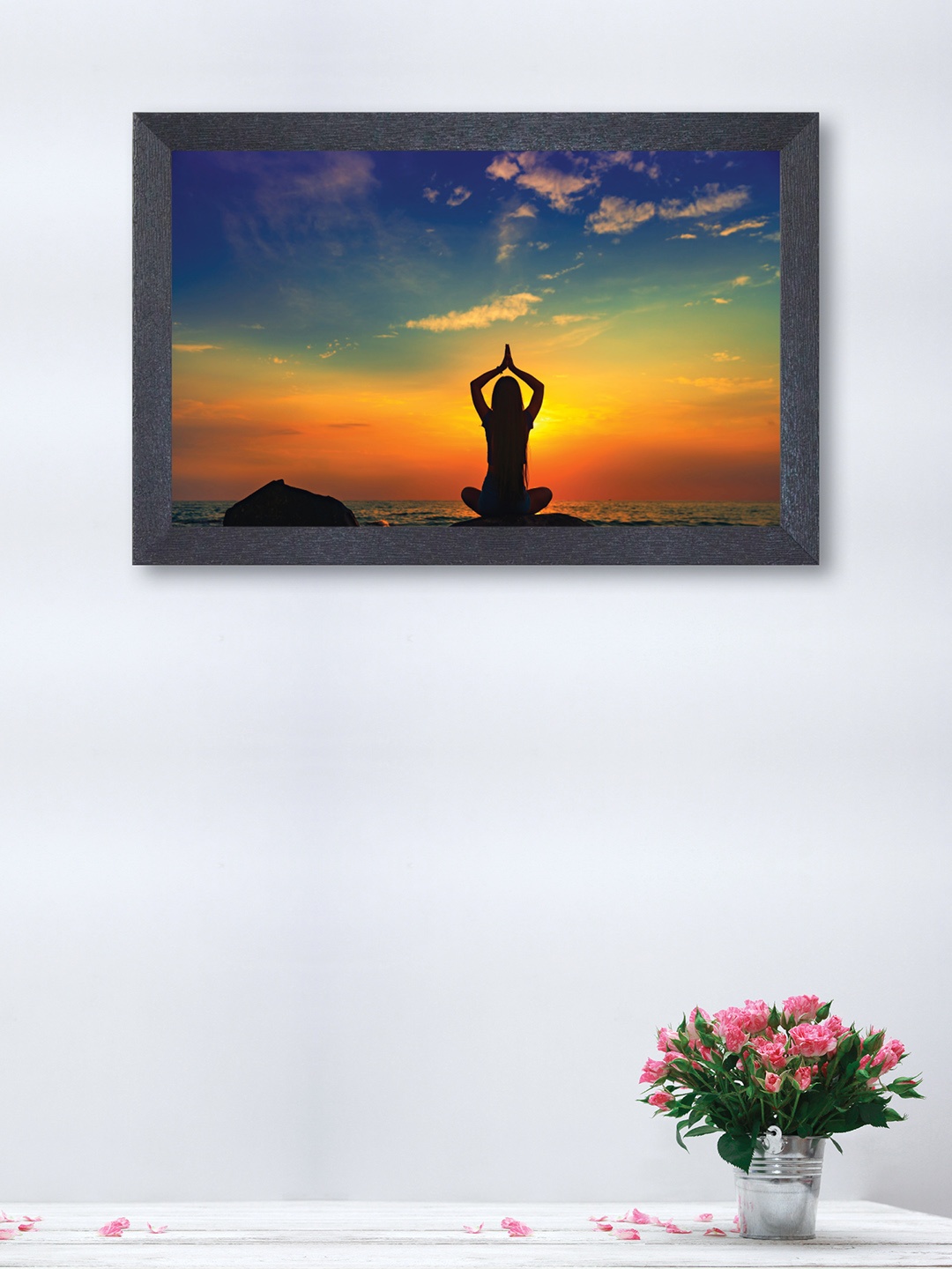 

nest ART Blue & Orange Framed Wall Art