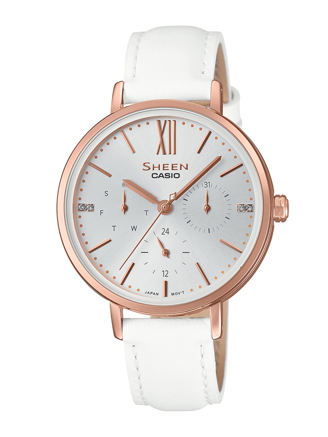 

Casio Sheen Women Silver Analogue watch SX232 SHE-3064PGL-7AUDF