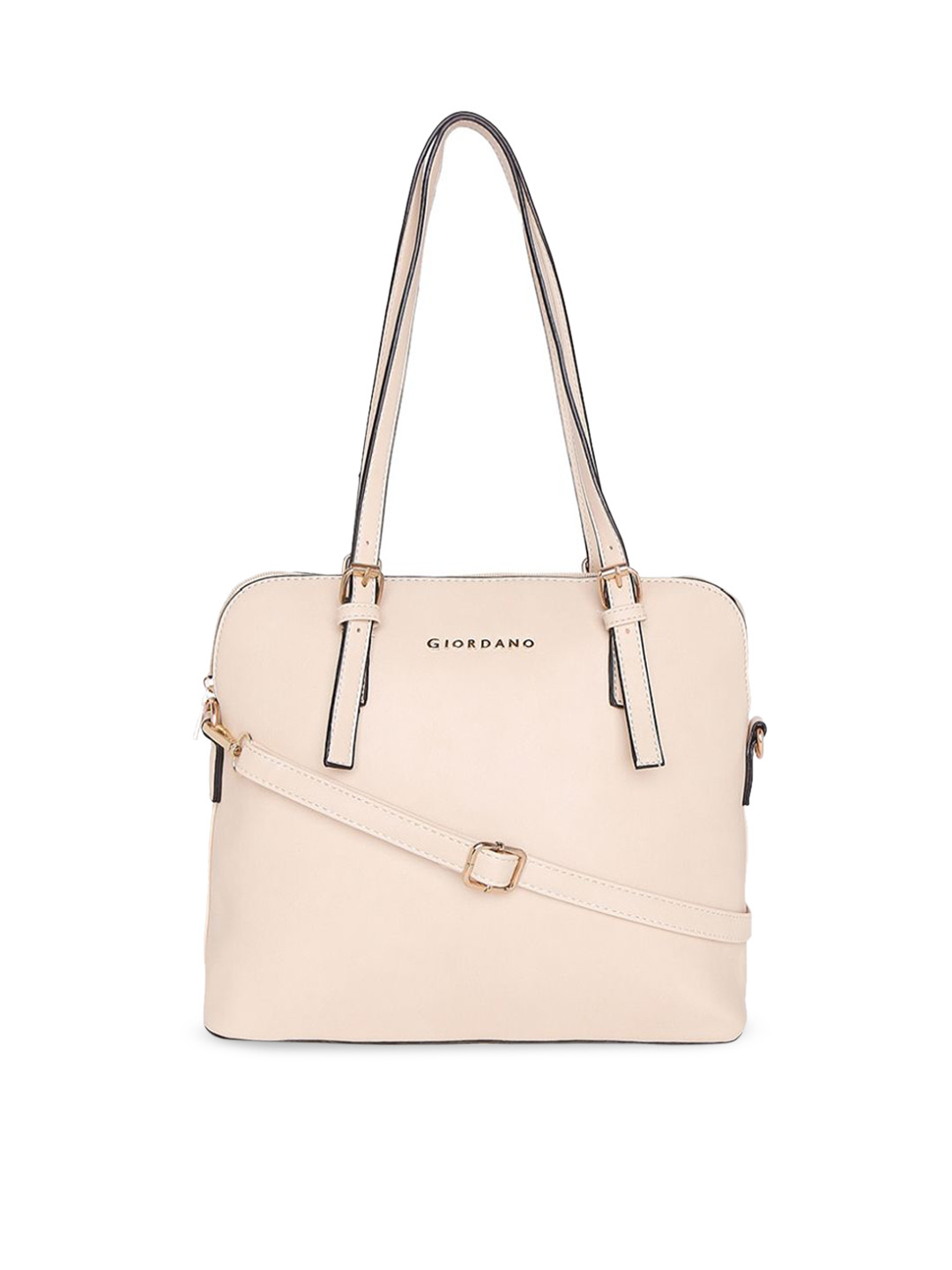 

GIORDANO Beige Solid Handheld Bag