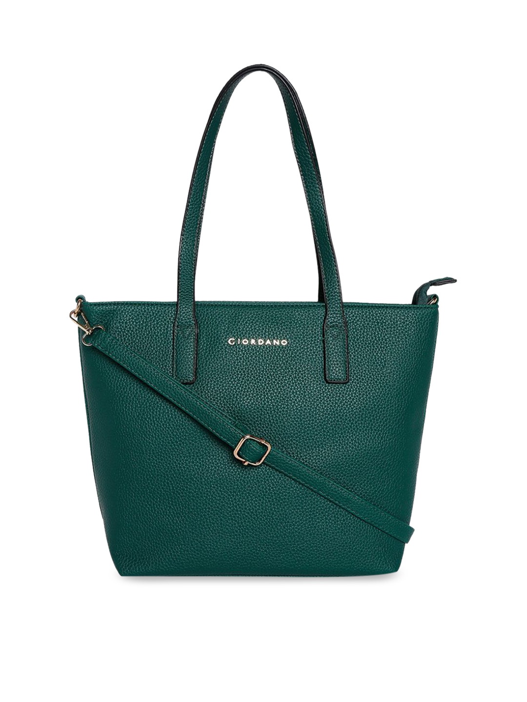 

GIORDANO Green Textured Shoulder Bag