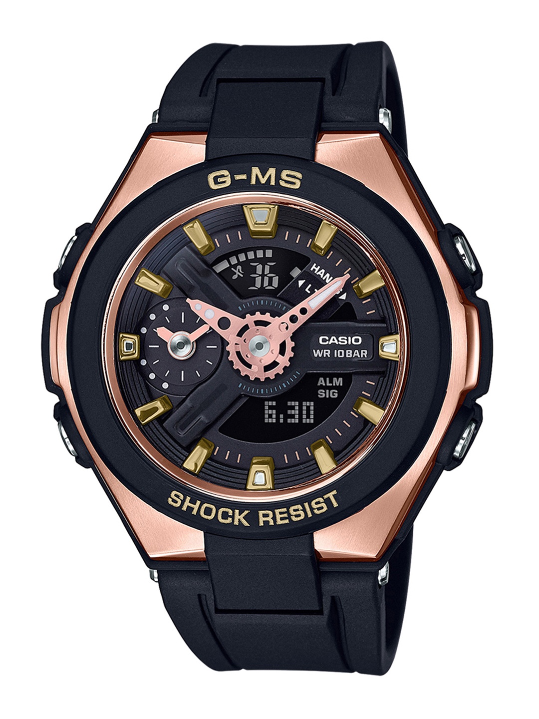 

Casio Baby-G Women Black Analogue and Digital watch BX108 MSG-400G-1A1DR