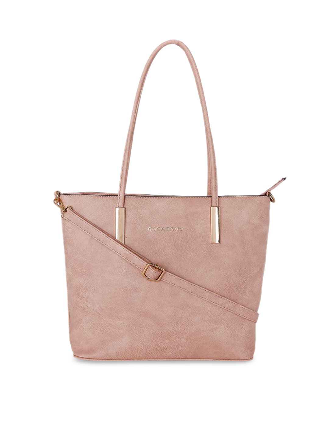 GIORDANO Pink Solid Handheld Bag