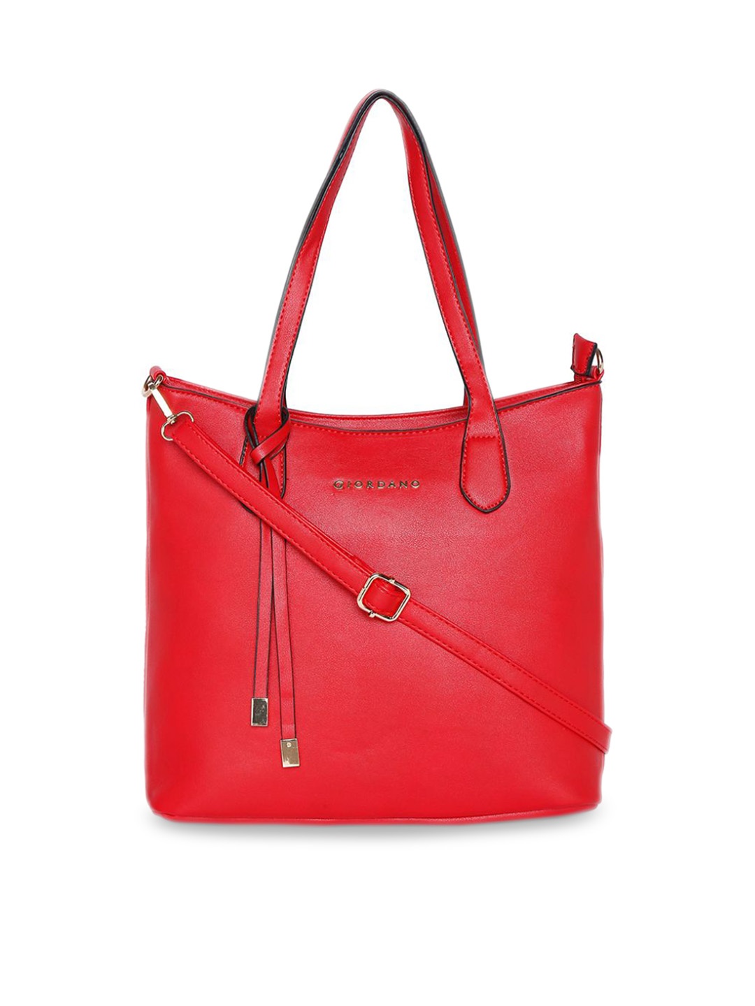 GIORDANO Red Solid Handheld Bag