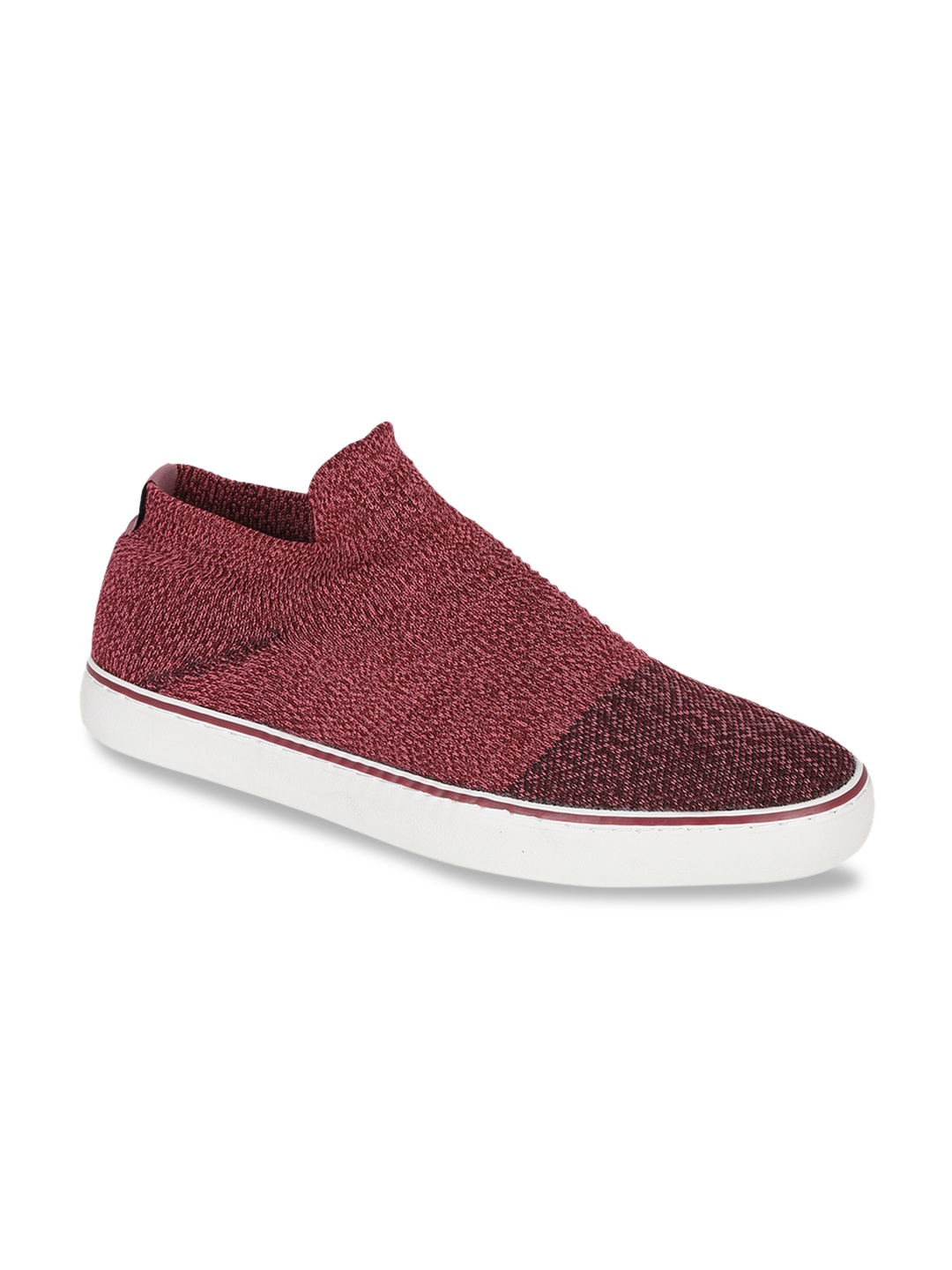 

Allen Solly Men Maroon Slip-On Sneakers