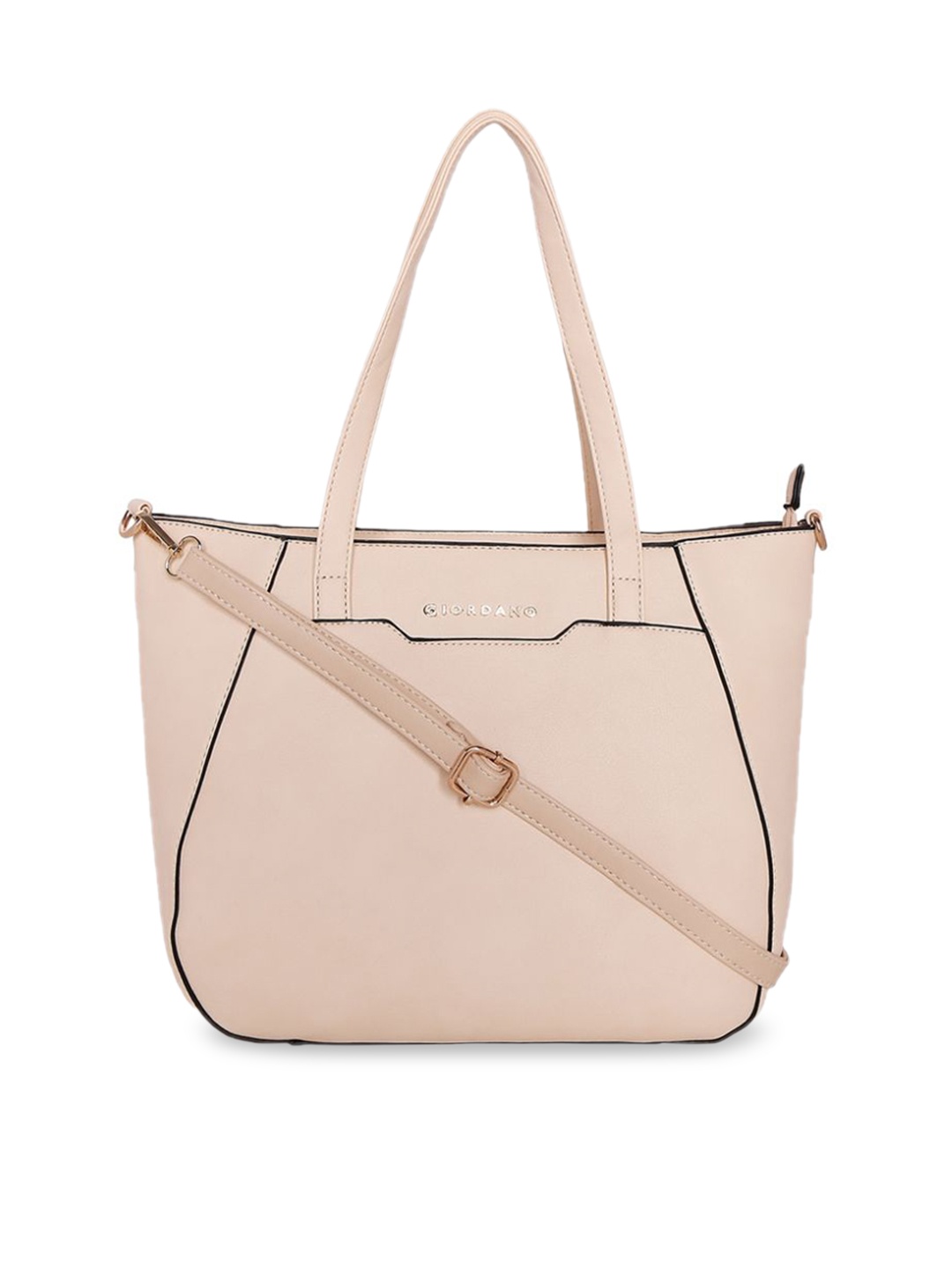GIORDANO Dust Pink Solid Shoulder Bag