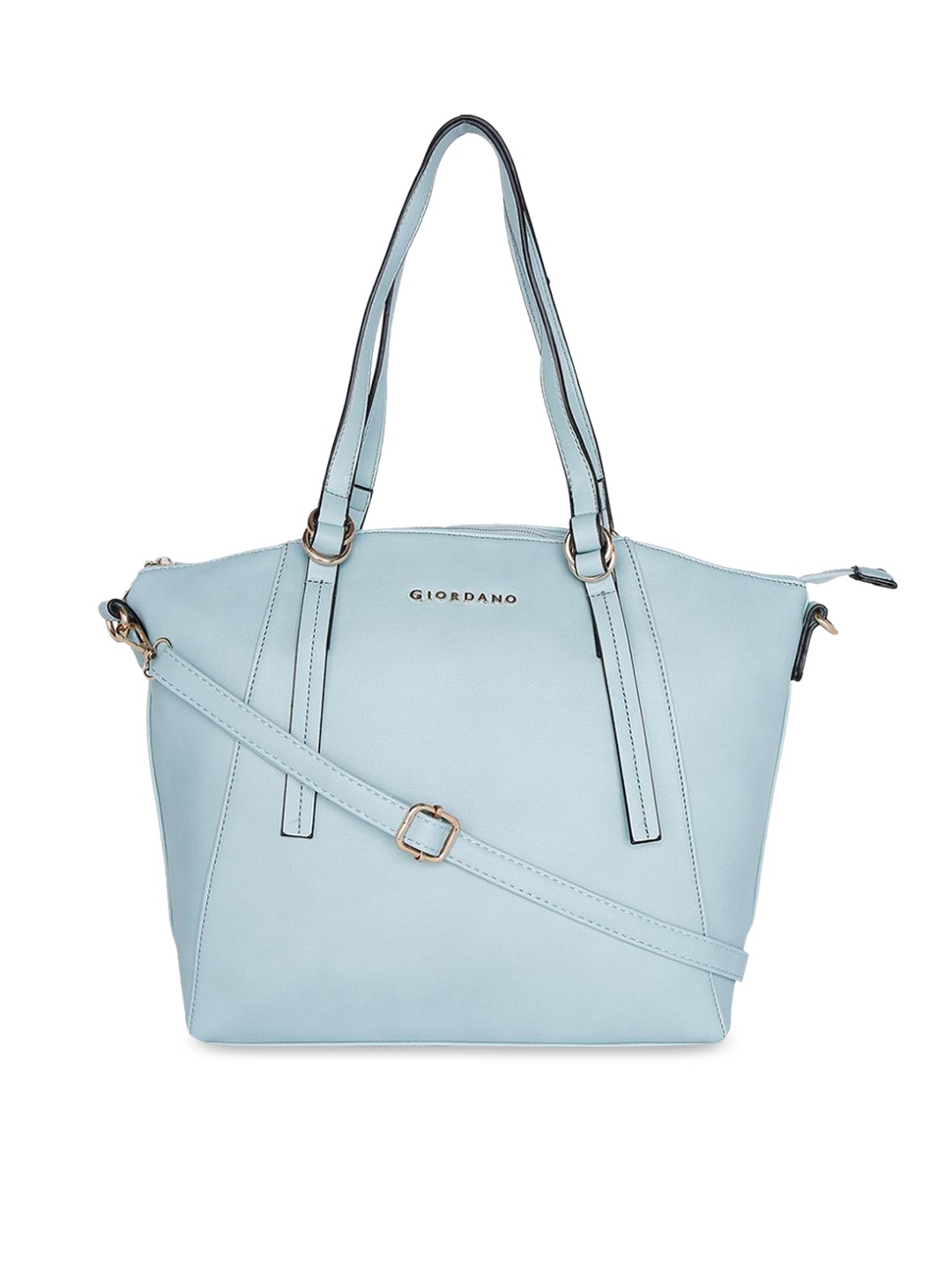

GIORDANO Blue Solid Handheld Bag