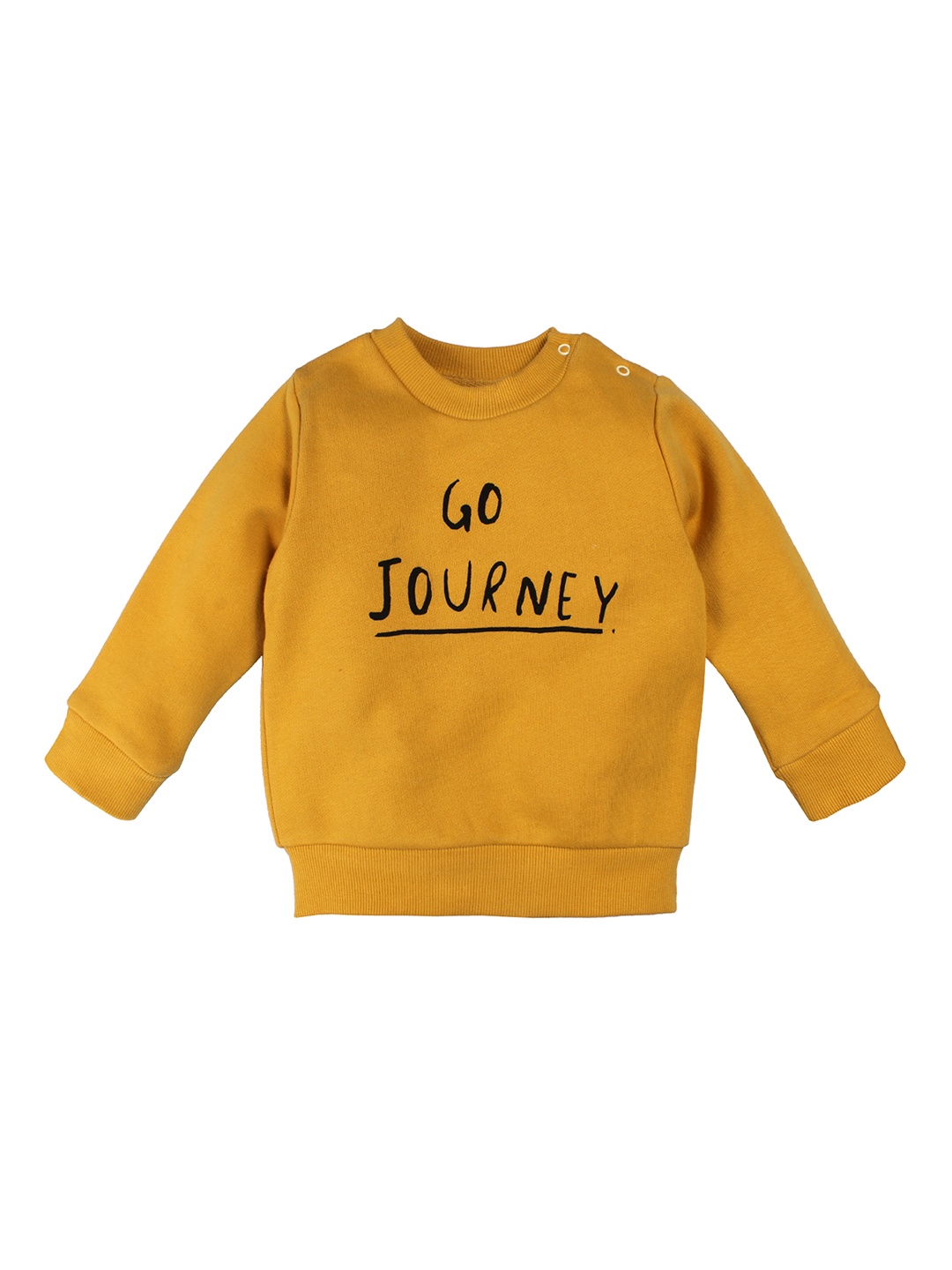 

Nino Bambino Girls Organic Cotton Yellow Printed Sweatshirt