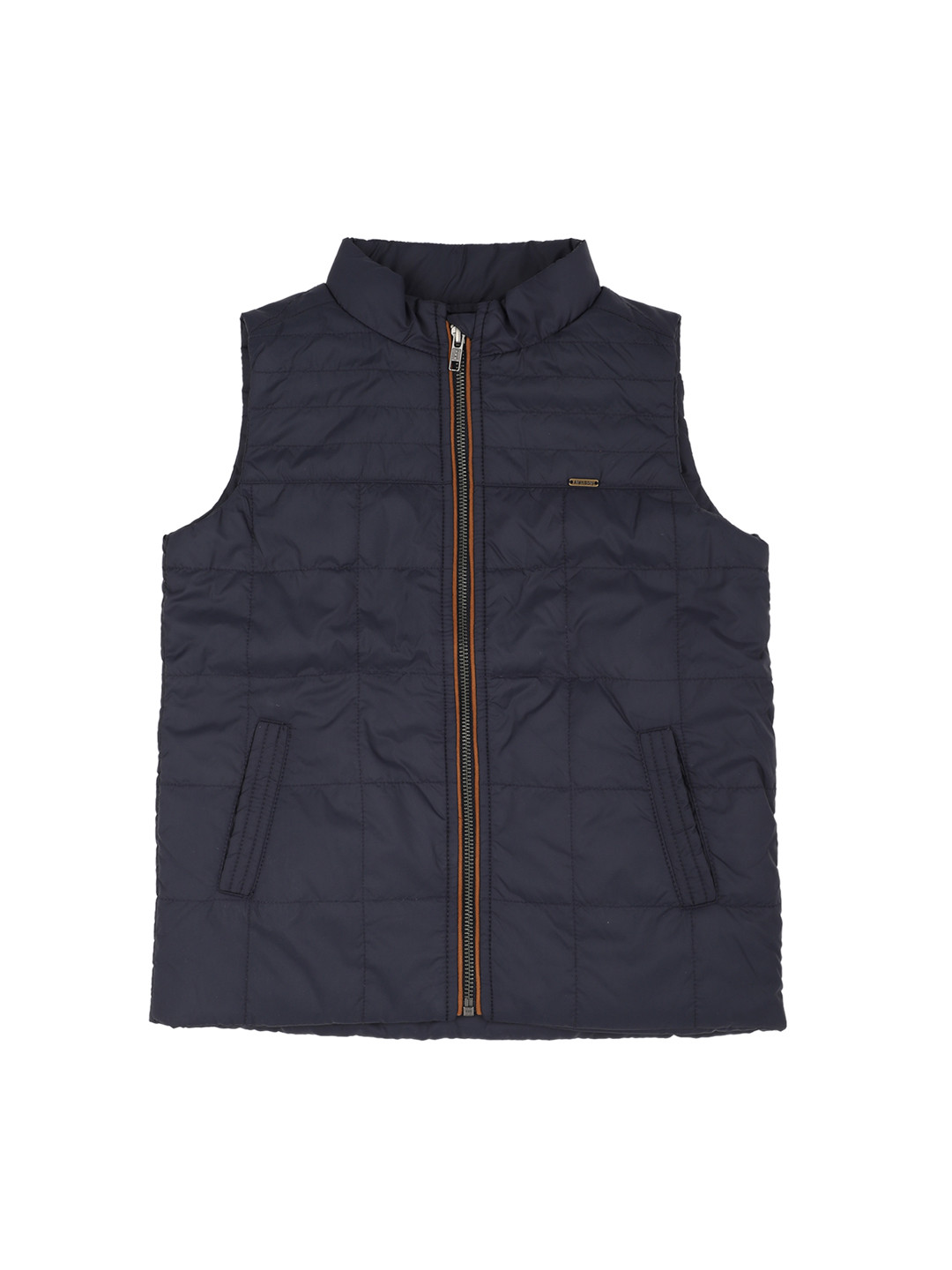 

Allen Solly Junior Boys Navy Blue Solid Jacket
