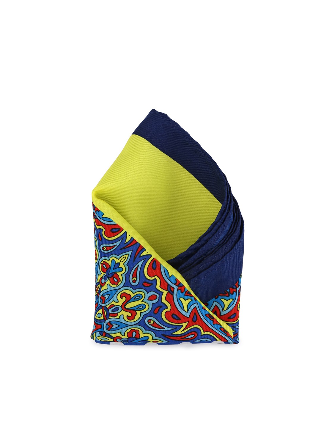 

Calvadoss Men Multicoloured Printed Pocket Square, Multi