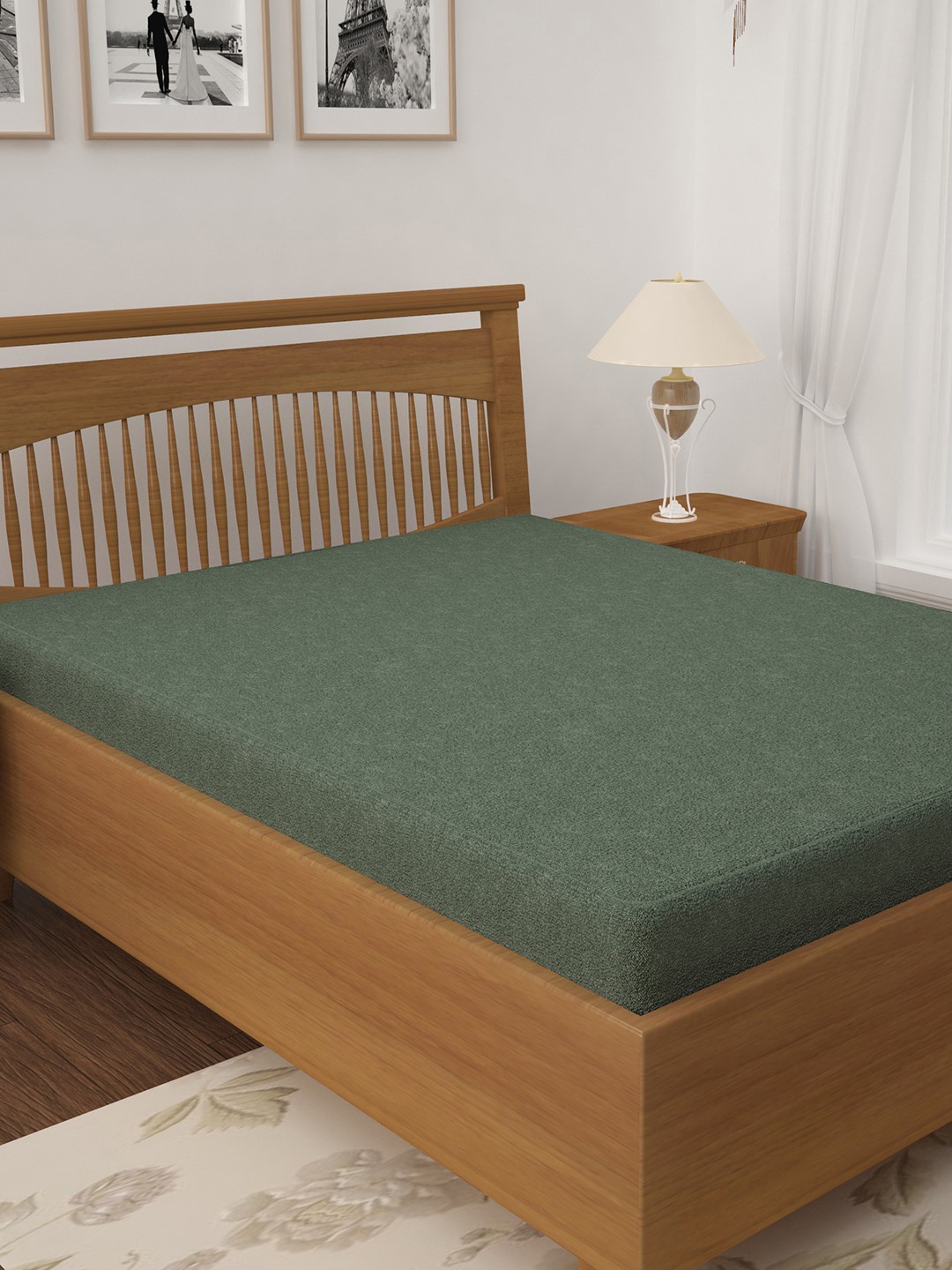 

Story@home Grey Single Bed Water Proof & Dust Proof Mattress Protector