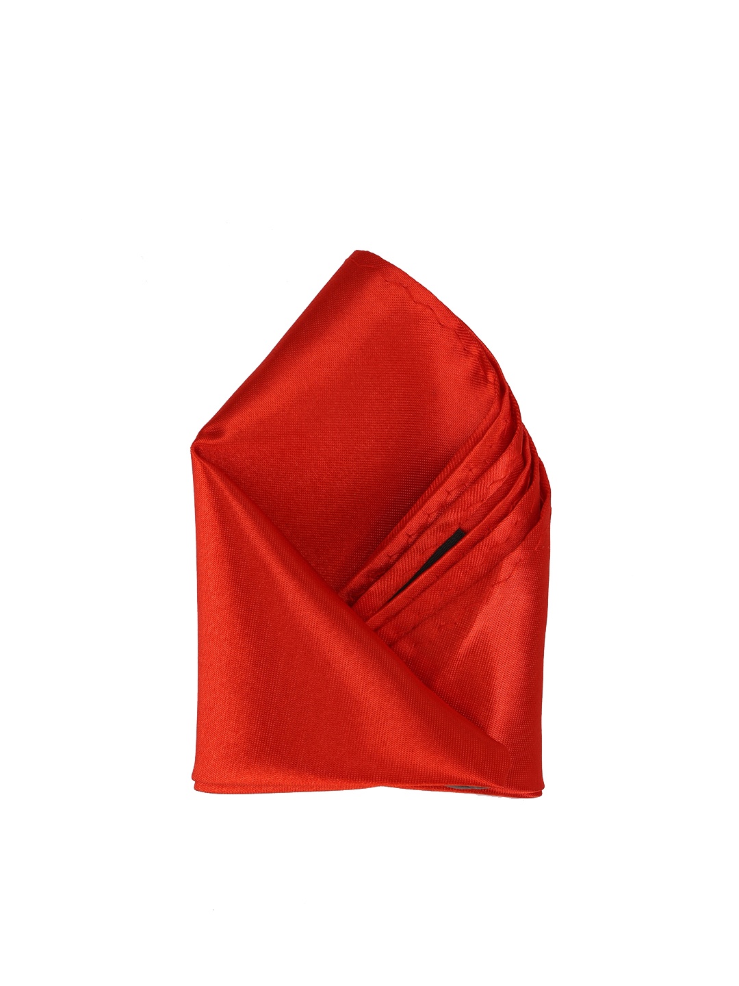 

Calvadoss Men Red Solid Pocket Square