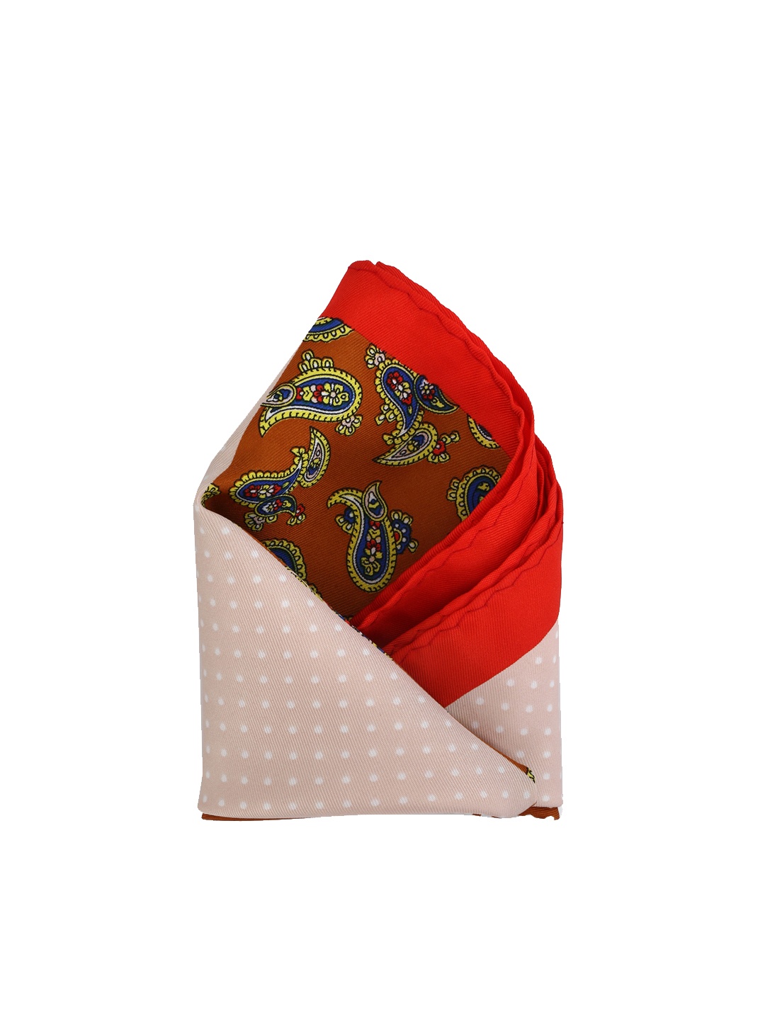 

Calvadoss Men Multicoloured Printed Pocket Square, Multi