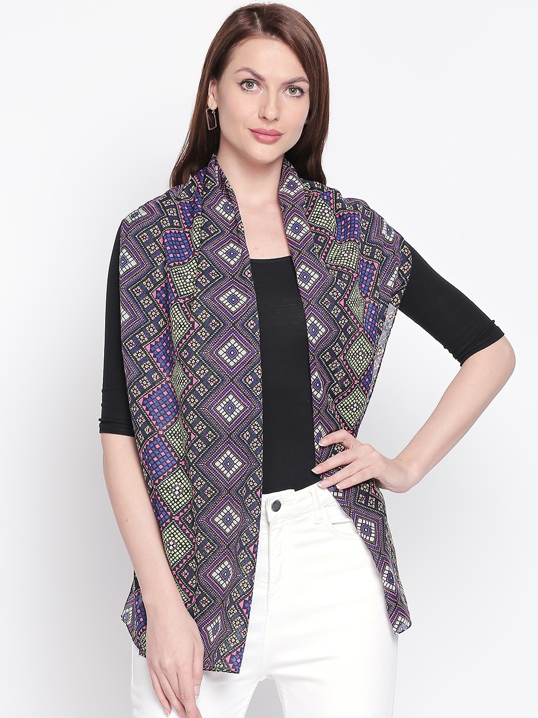 

Style Quotient Multicoloured Printed Scarves, Multi