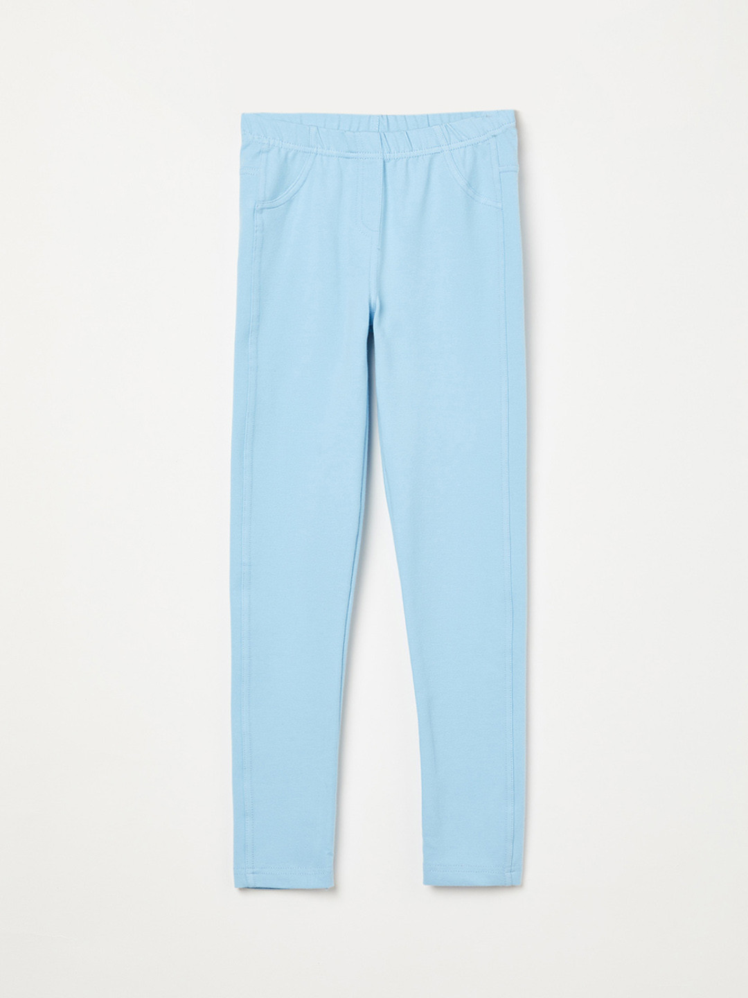 

Fame Forever by Lifestyle Girls Blue Solid Treggings