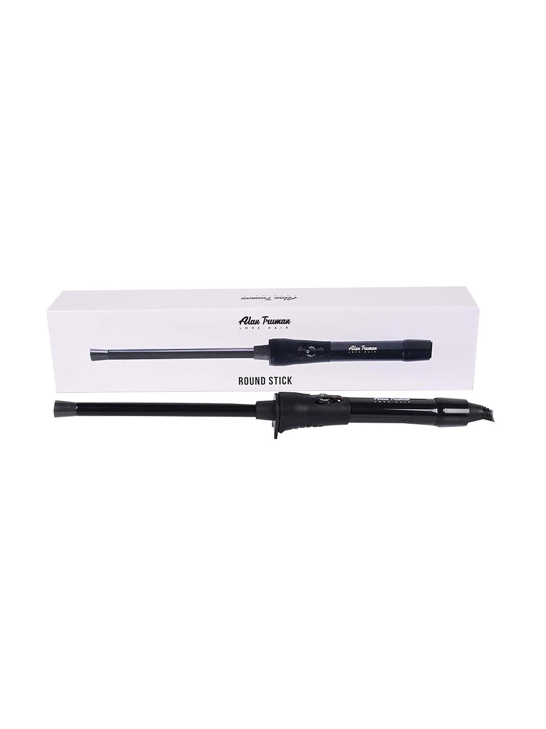 

Alan Truman Round Stick Curler, Black