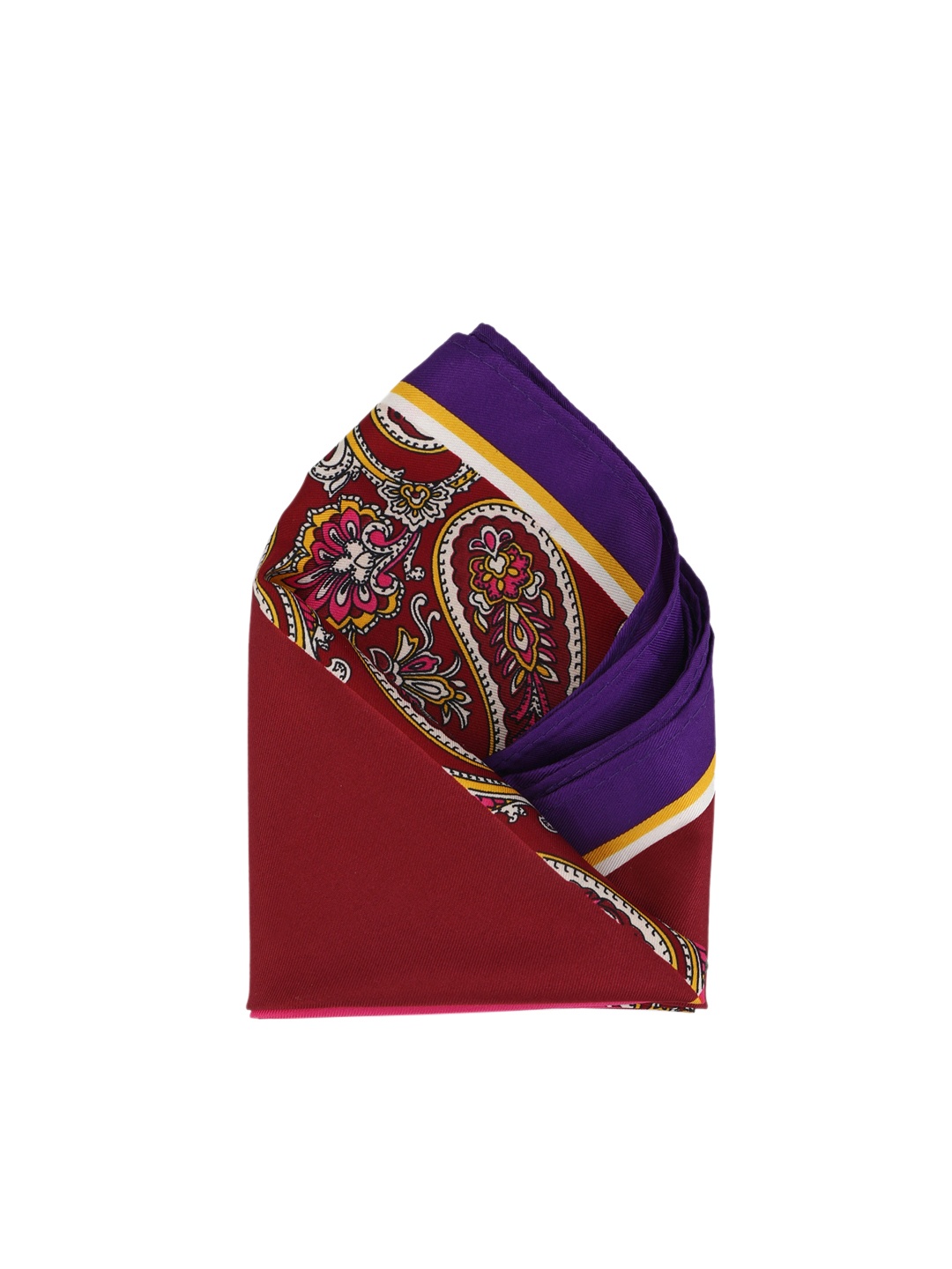 Calvadoss Men Multicoloured Printed Pocket Square, Multi