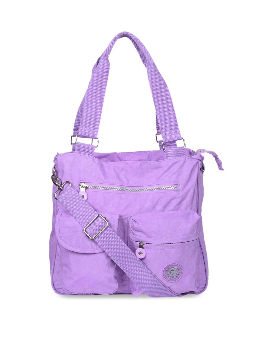 

BAHAMA Purple Solid Sling Bag