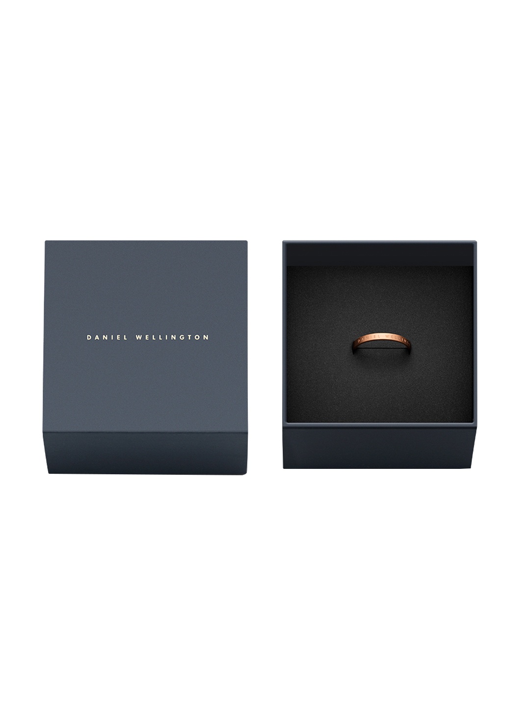 

Daniel Wellington Unisex Rose Gold-Plated Engraved Ring