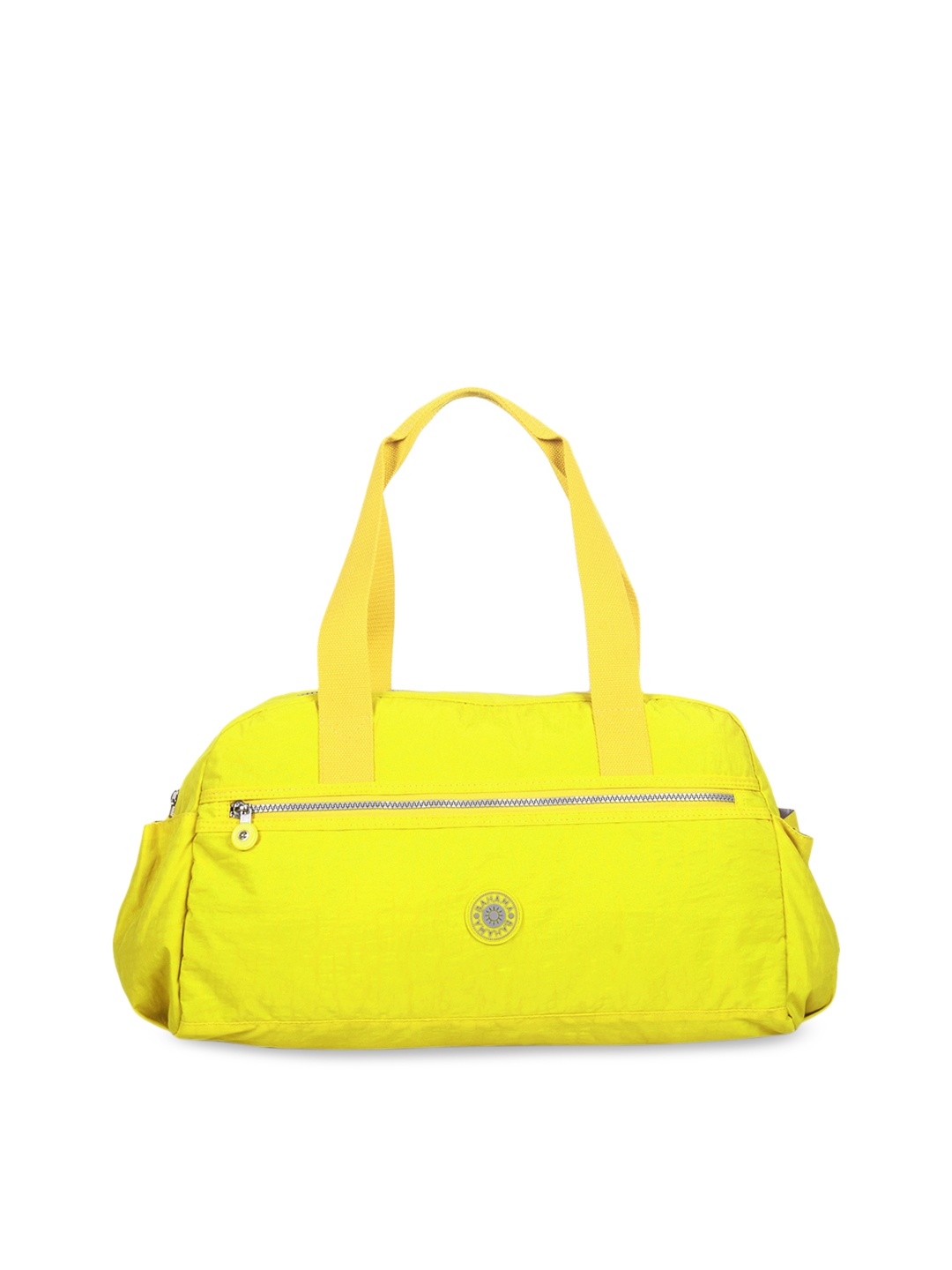 

BAHAMA Yellow Solid Handheld Bag