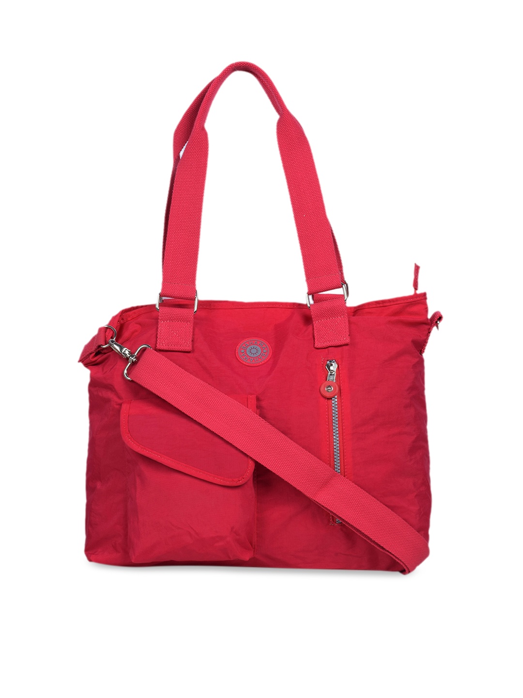 BAHAMA Red Solid Handheld Bag