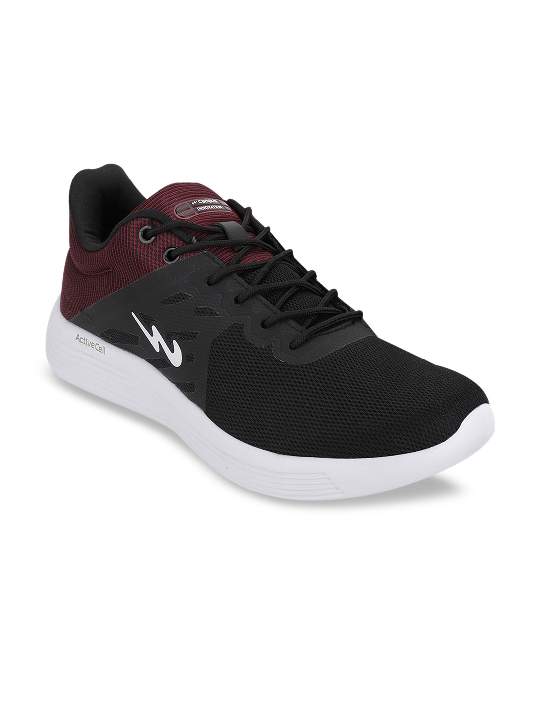 

Campus Men Black Running Shoes