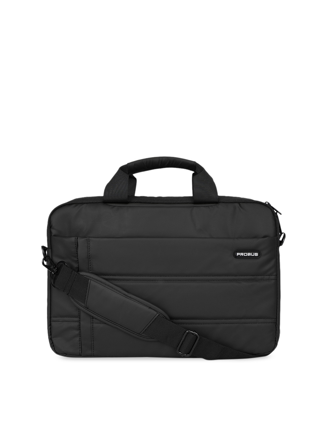 

PROBUS Unisex Black Solid 13.3 inches Laptop Bag
