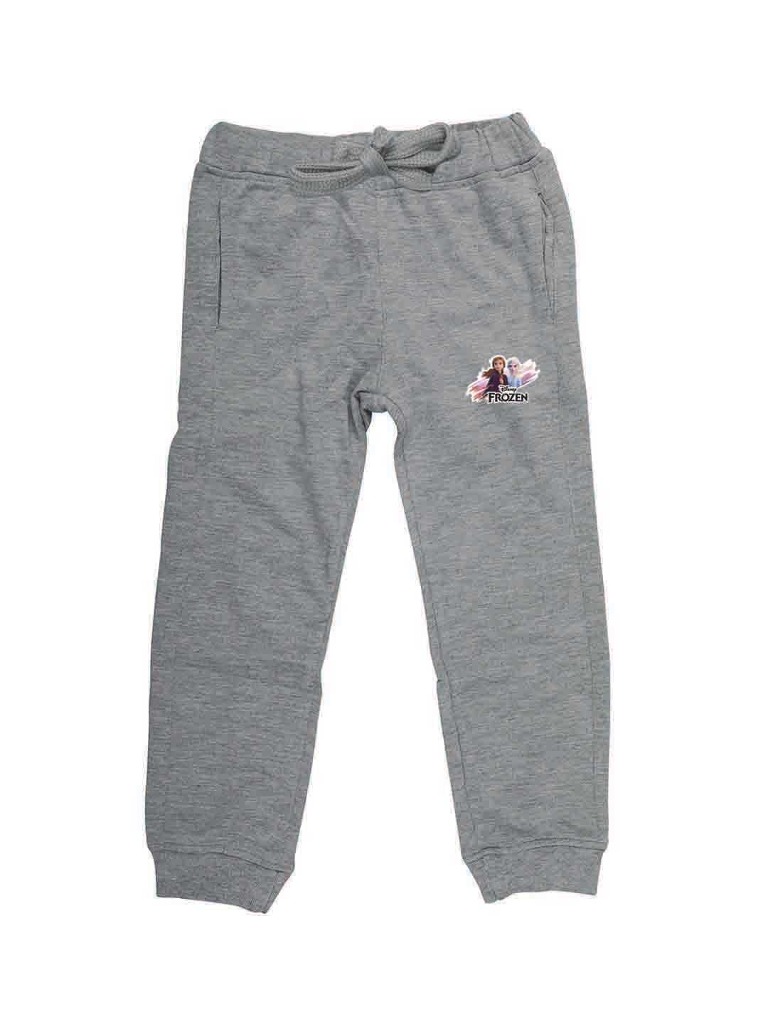

Disney by Wear Your Mind Kids Grey Melange Solid Joggers