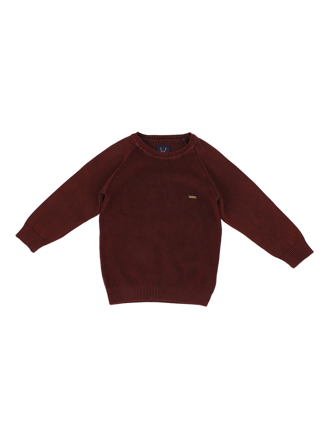 

Allen Solly Junior Boys Brown Solid Sweater
