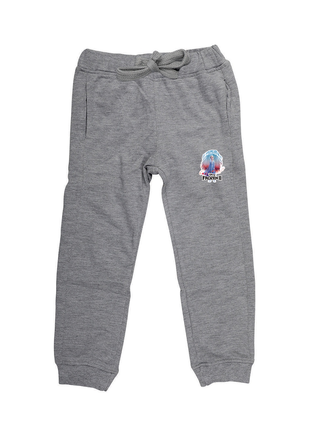 

Disney by Wear Your Mind Kids Grey Melange Solid Joggers