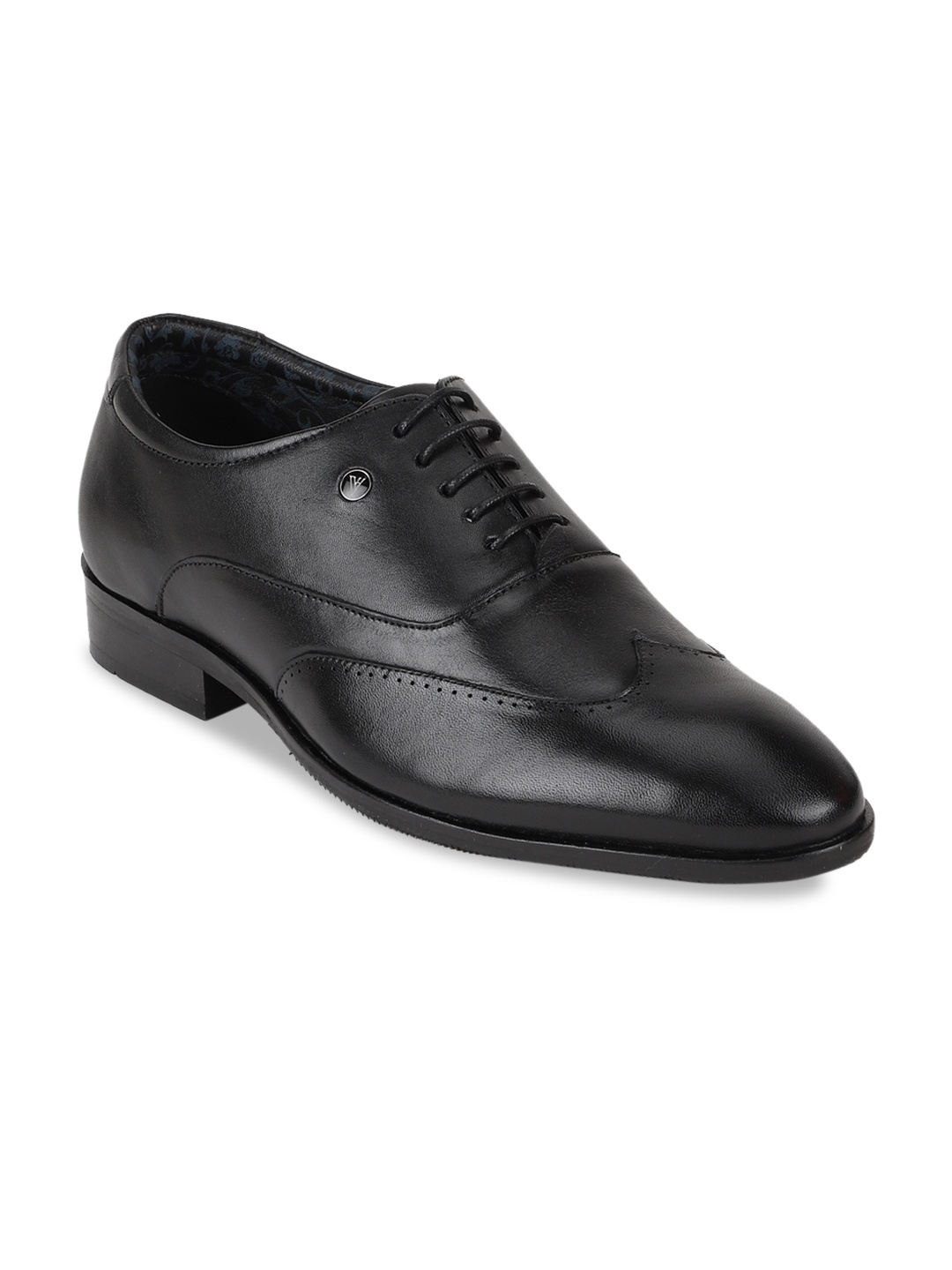 

Van Heusen Men Black Leather Derbys