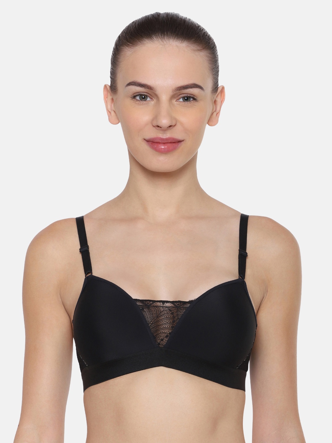 

Triumph Fashion 163 Modern Padded Wireless Modern Bra 110I539 04, Black