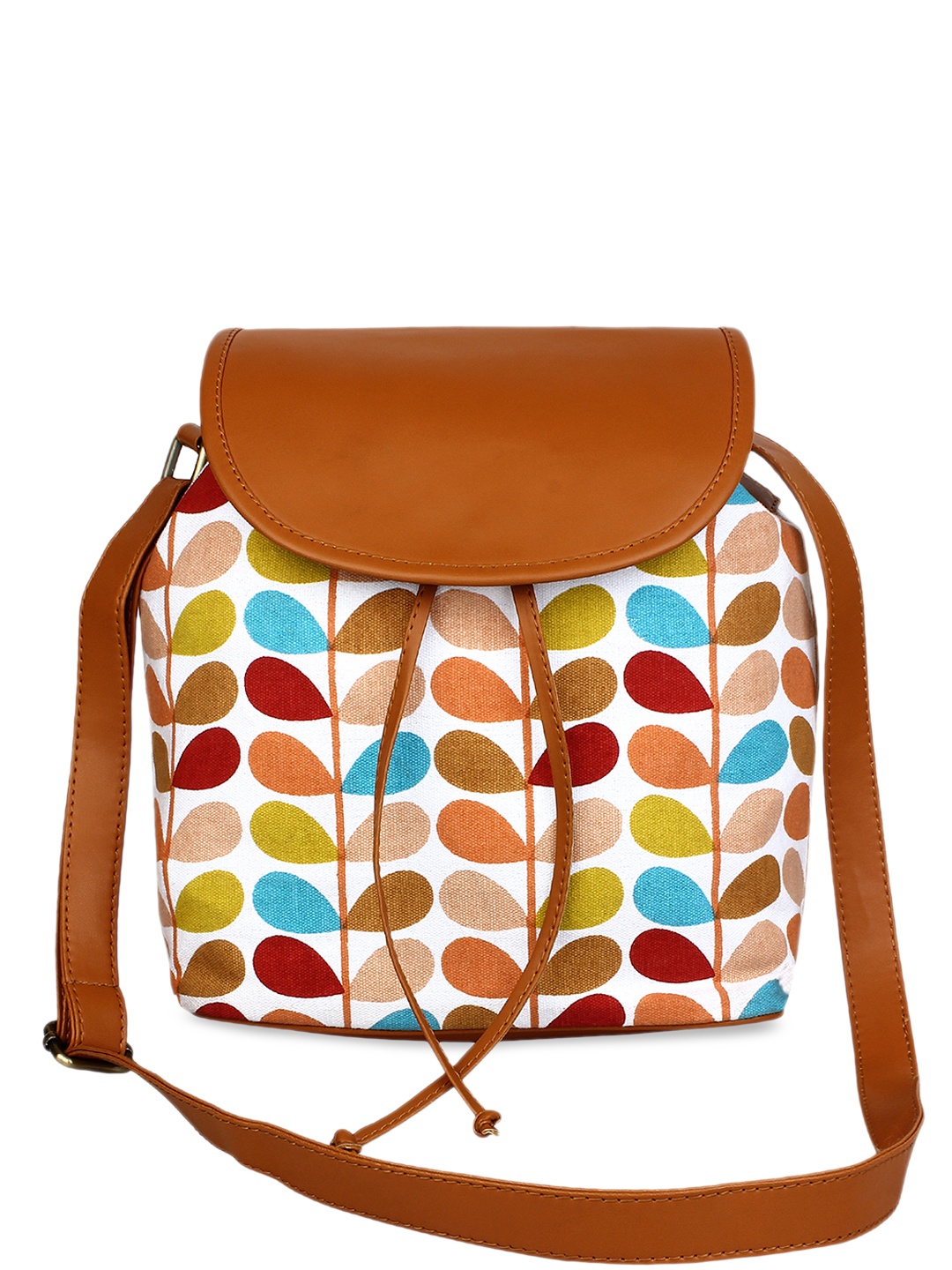 

Lychee bags Multicoloured Printed Sling Bag, Multi
