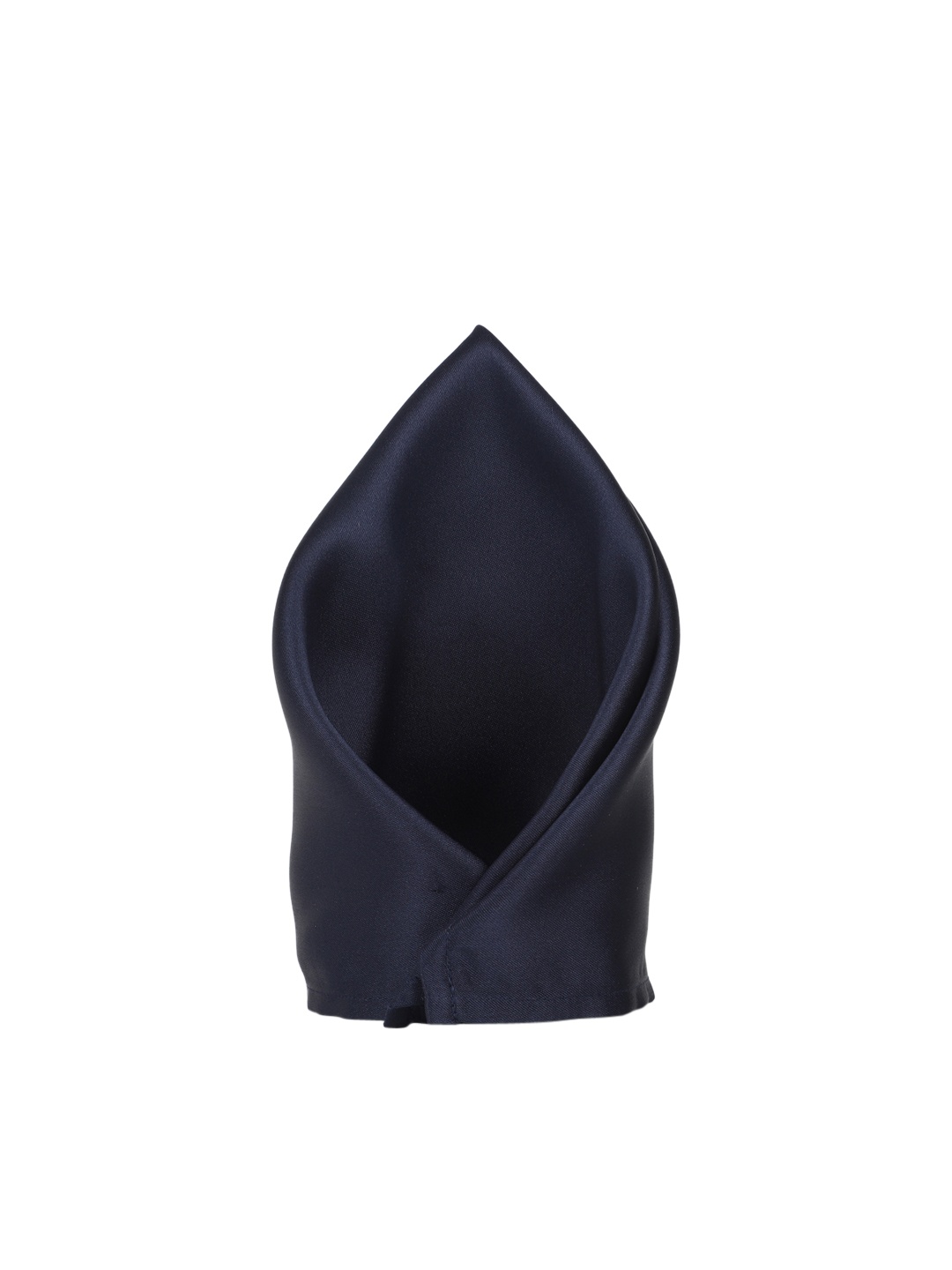 

Peter England Men Navy Blue Solid Pocket Square