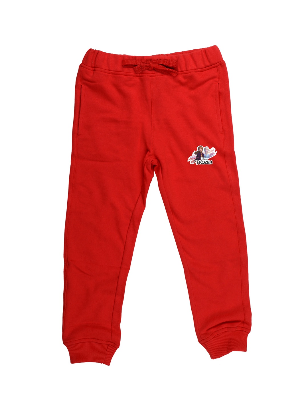 

Disney by Wear Your Mind Kids Red Solid Joggers