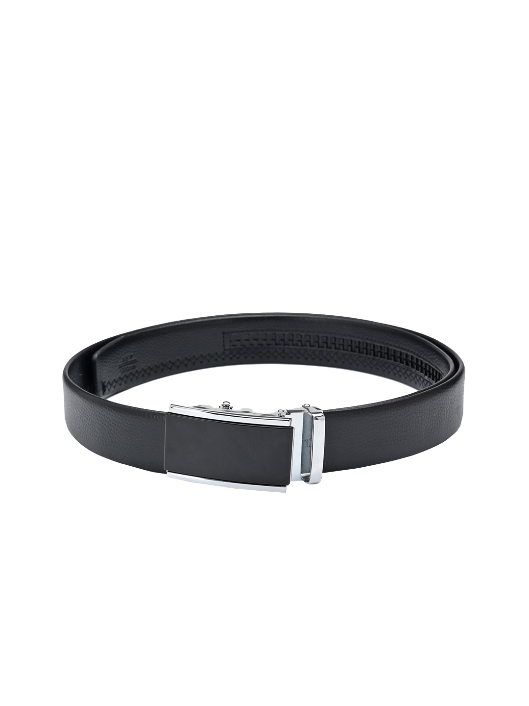 

Calvadoss Men Black Solid Belt