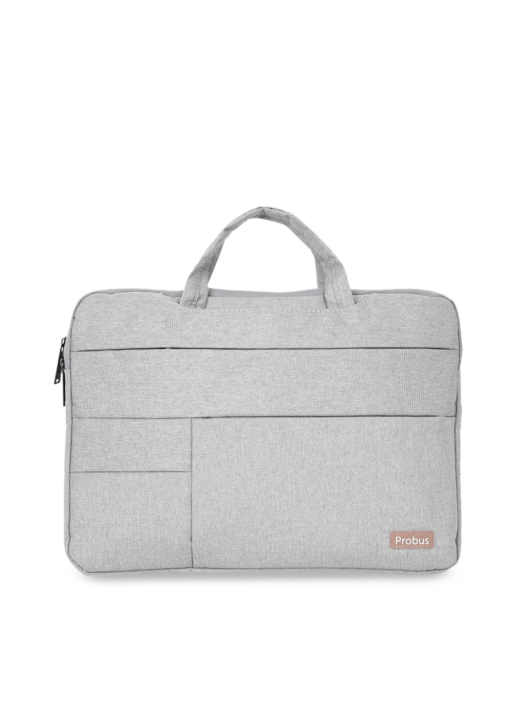 

PROBUS Unisex Grey Solid 13 inches Laptop Sleeve