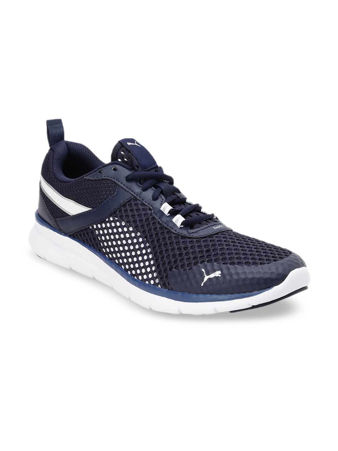 

Puma Unisex Navy Blue Flex Essential Mesh Running Shoes