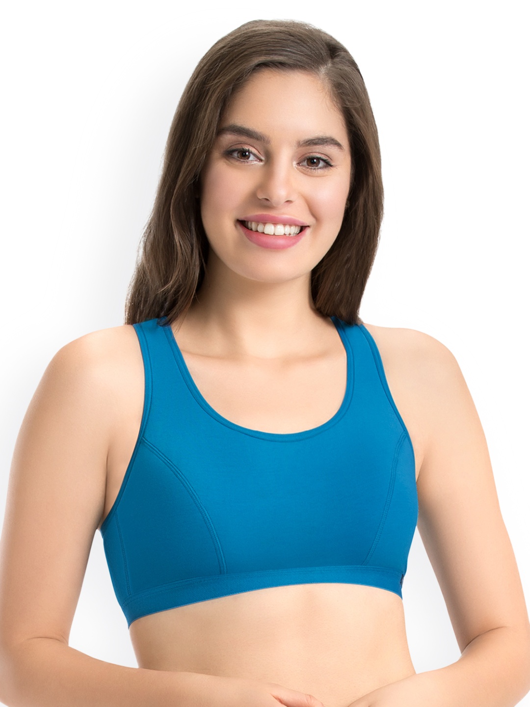 

every de by amante Blue Solid Non-Wired Non-Padded Slip-on Bra EB008